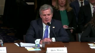 Congressman Explodes After Wray Refuses Question on FBI, January 6: ‘It Should Be a No!’