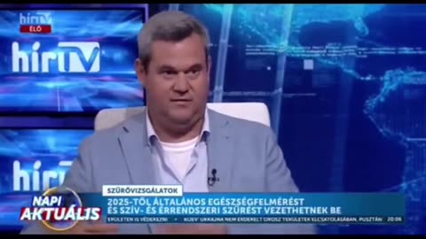 Takács Péter egészségügyi államtitkár - (Szűrövizsgálatok 2025-től)