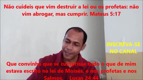 VOCÊ PODE REFUTA CRISTO MATEUS 5 17 E LUCAS 24 44