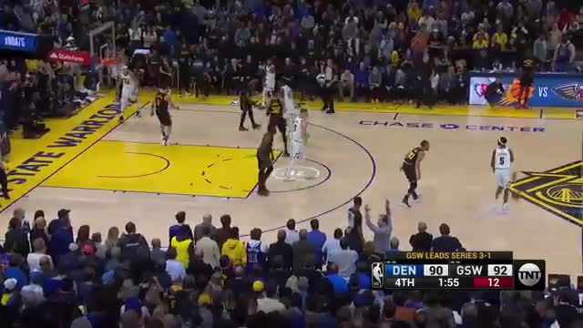 Final 3:42 WILD ENDING To Game 5 , Nuggets vs Warriors 🤯
