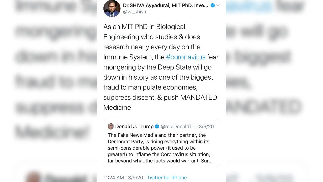 Dr. Shiva is a genius! He Exposed the vaccine in early 2020