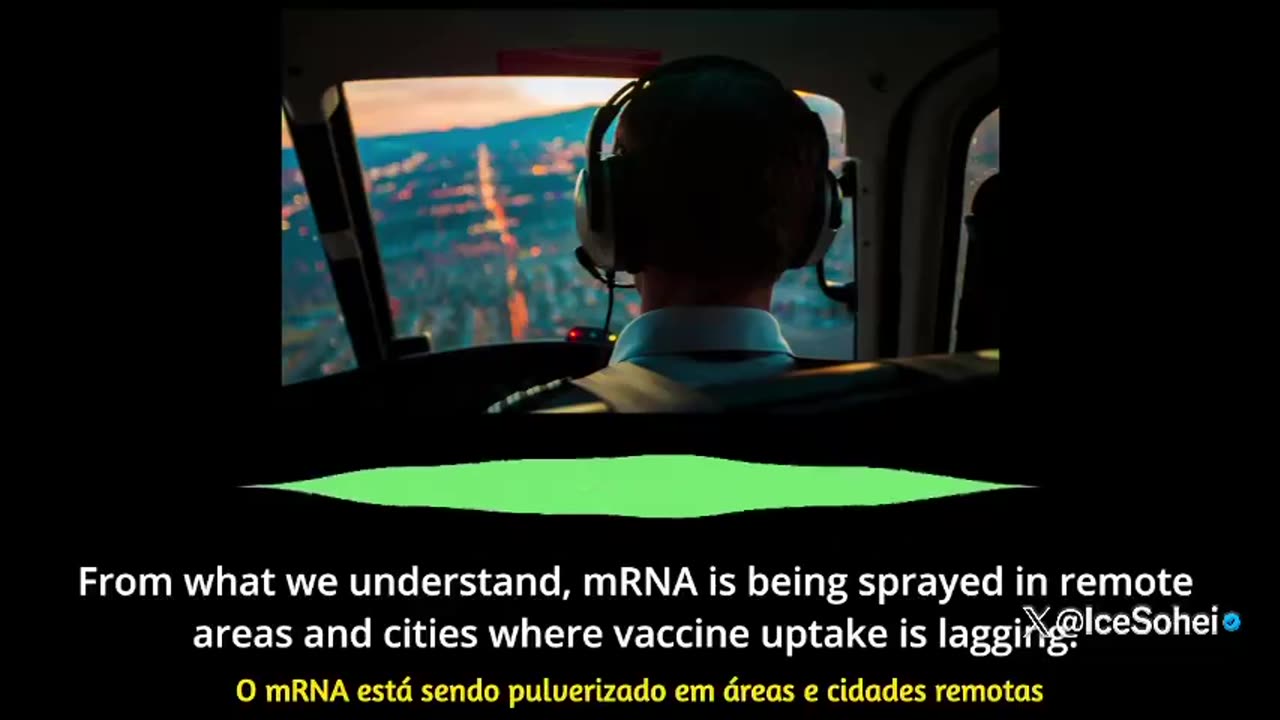 ✈️ Bill Gates borrifou mRNA de 'Air Vax' na humanidade por meio de Chemtrails ☠️