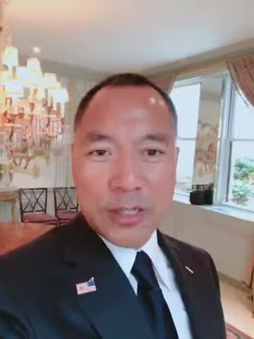 20181012文贵先生视频²：孟宏伟的妻子的背景为什么那么快在网络上流传，孟宏伟被抓在哪被抓的，为什么没人说？