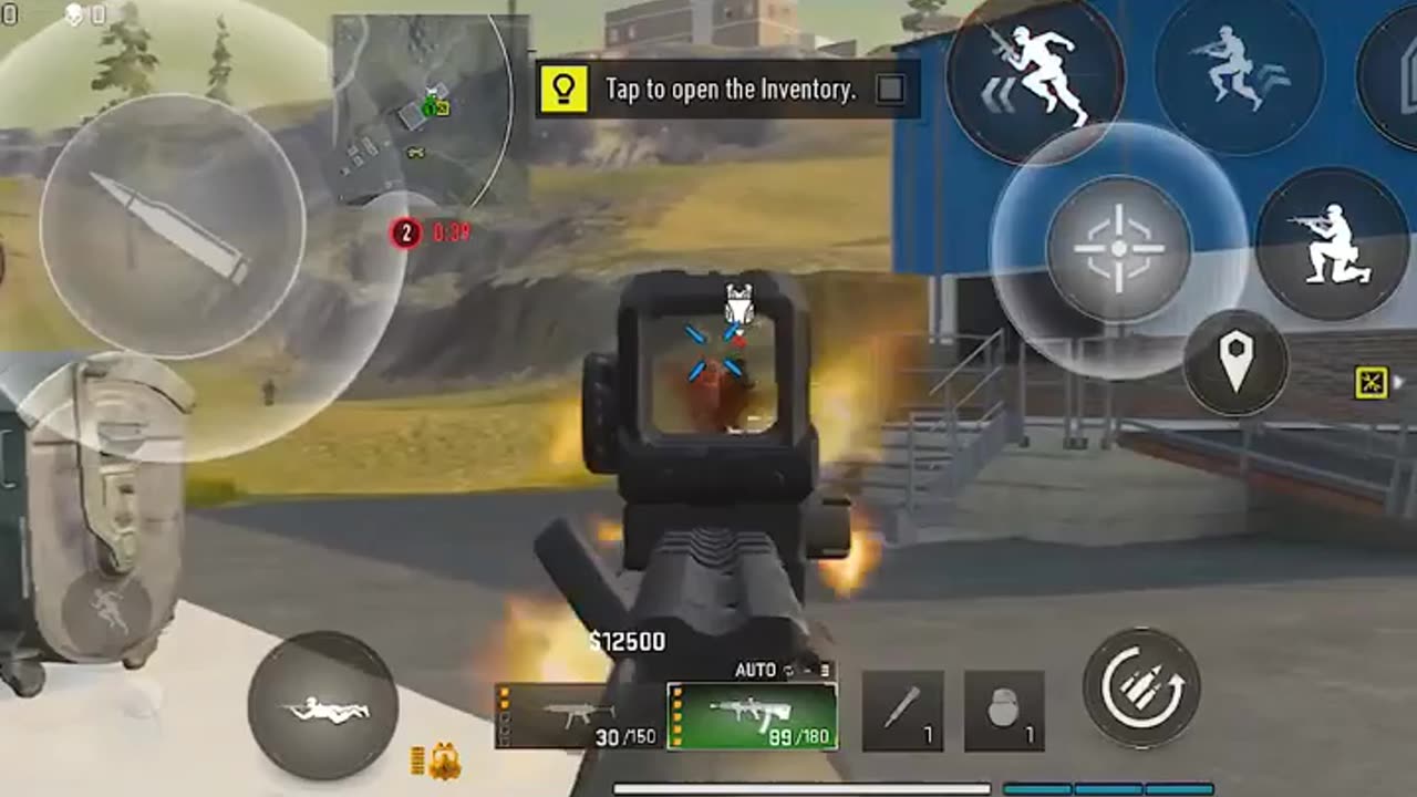 Warzone mobile gameplay..