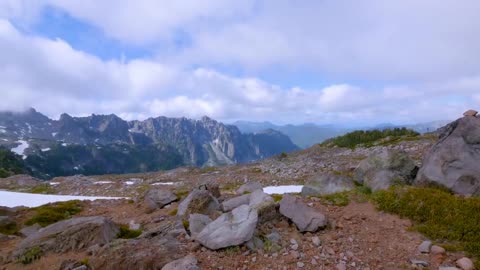 Mount Rainier National Park - Nature Relax Video, Summer Scenery