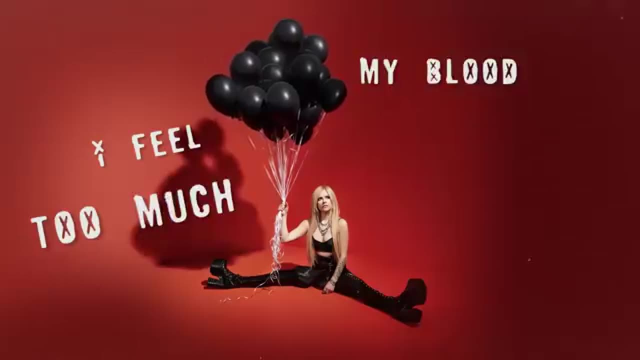 "Avril Lavigne - Avalanche (Official Lyric Video) ❄️🎶"