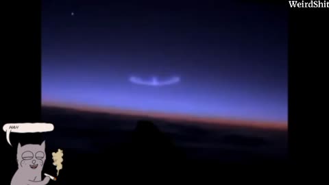 UFO GOES THROUGH A STARGATE ~FILMED IN WESTERN CANADA