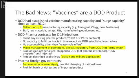 Corona Committee sess124 30-09-22 Sasha Latypova Pfizer cov vaccine - evidence of fraud