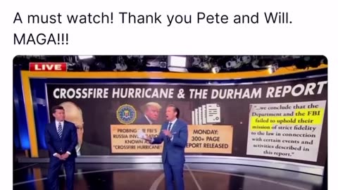 The Mueller Report with Pete and Will ‼️‼️ MUST WATCH 🎯