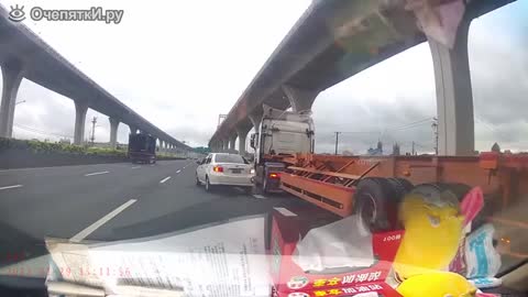 Successfully dodged a collision