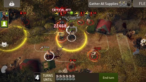 The Walking Dead No Man's Land Abandoned Camp Round 65