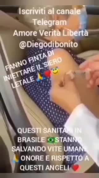 🔴🔥 IN BRASILE FANNO FINTA DI INIETTARE IL SIERO KILLER