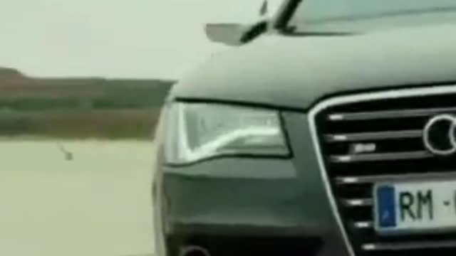 Action scene of a luxury Audi car #luxury #cars #top10cars #2024 #bestcars #viral #share