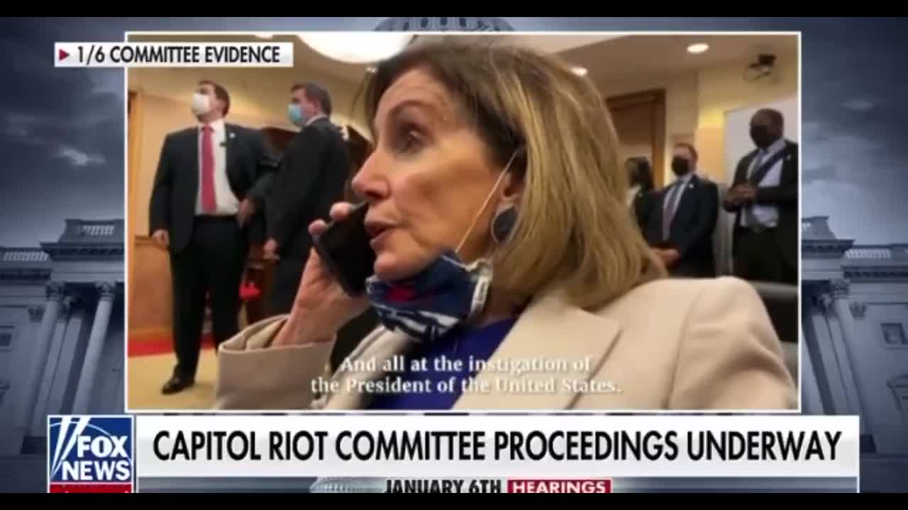 Jan 6th - Pelosi Blaming Trump For Ashli's Shooting