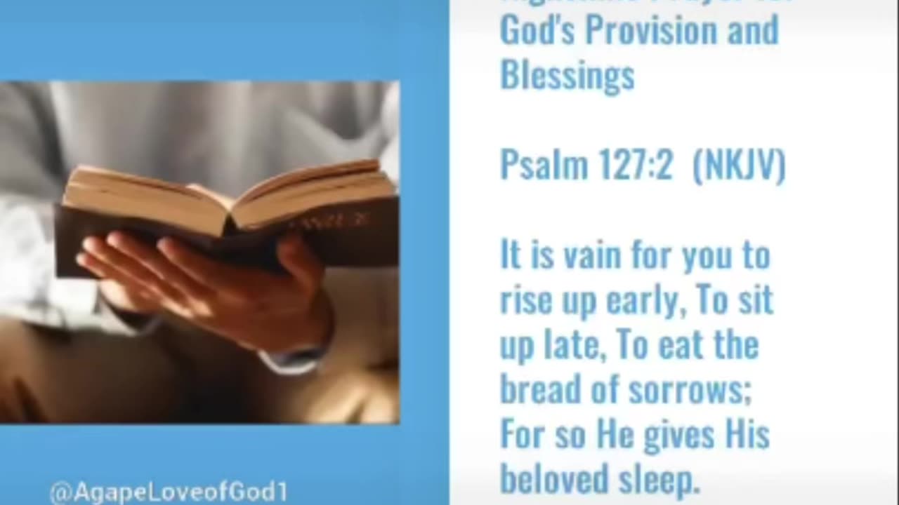 Abundant Rest: A Nighttime Prayer for God's Provision and Blessings #Shorts