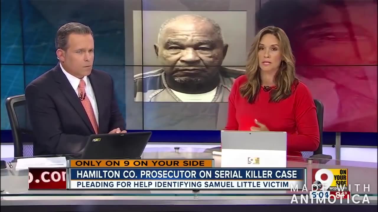 News footage of The worse serial killer Samuel Little