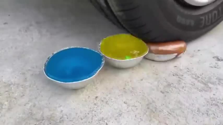 Satisfying & Relaxing Crushing Crunchy & Soft Things by Car Videos, asmr video #83