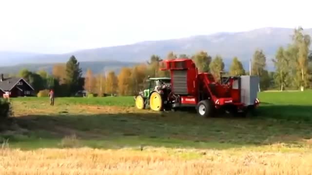 AMAZING MODERN TECHNOLOGY MACHINES CARROTS HARVESTER