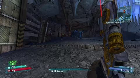 Borderlands 2- Chase, then death.