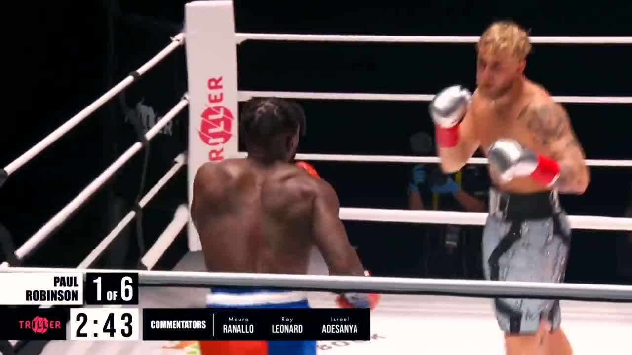 Boxing Jake Paul Defeats Nate Robinson Via Second-Round Knockout (FULL FIGHT)