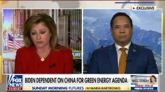 Biden dependent on China for green energy agenda