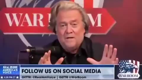 Steve Bannon: “You want to go after Trump?...We aren’t holding back