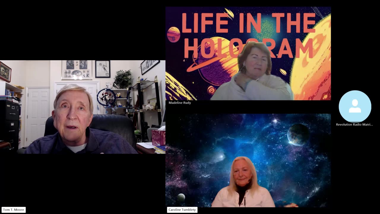 'Life in the Hologram' with our guest Tom T. Moore. Part one