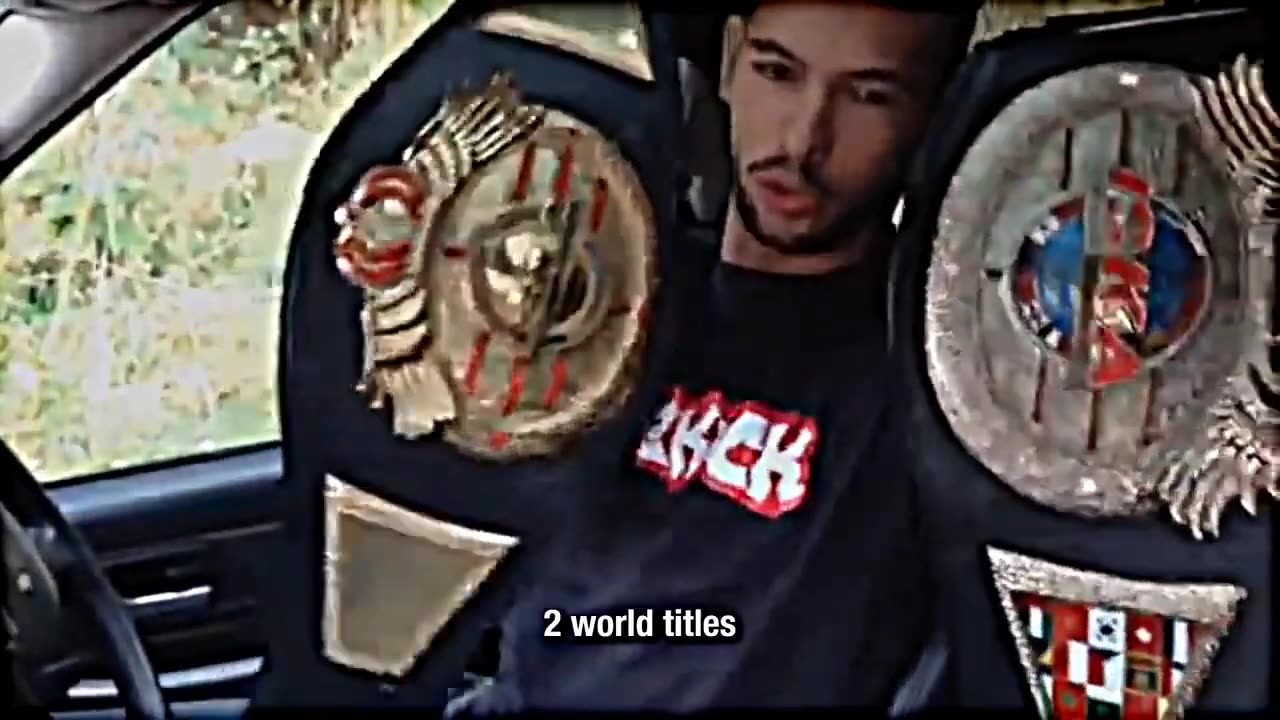 Young Andrew Tate's First Ever Sponsorship