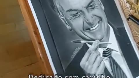 Desenho feito em grafite do Mito junho 2023