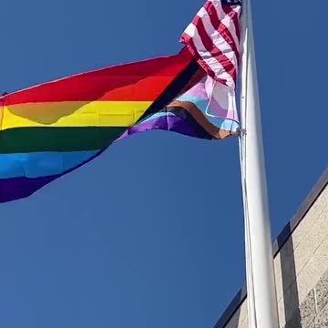 Treasonous: San Francisco Sheriff, Police, & Fire Depts salute pride flag while dressed in uniform