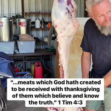 Meats Which God Hath Created to Be Received With Thanksgiving