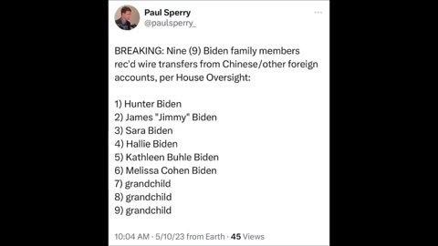 Paul Sperry - $$$$