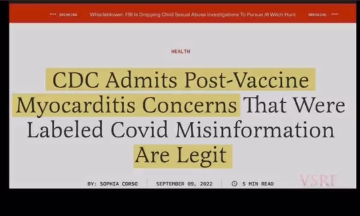 Dr. McCullough Was Suspended On Twitter For Posting This Video!