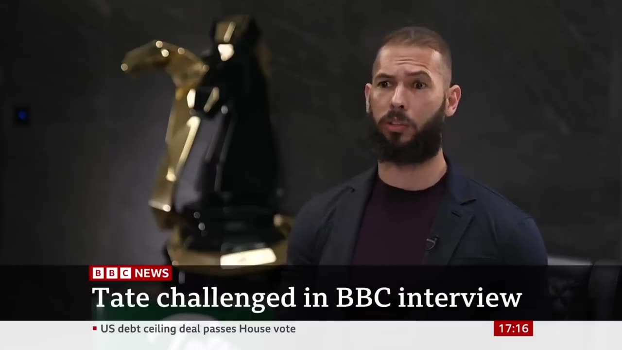 Andrew Tate BBC interview: Influencer challenged on misogyny and rape allegations BBC News