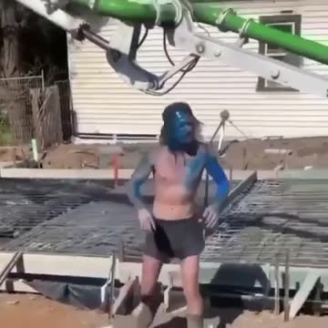 Honorary member of the blue man group