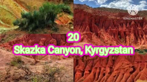 The most colorful Natural Wonders across the World