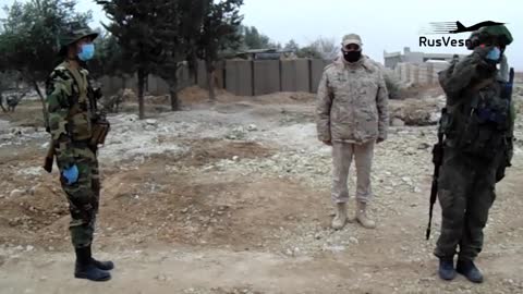 The Russian army entered the zone of battles between the Turks and the SDF in syria