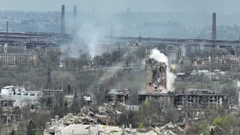 Ukraine War - Azovstal plant in Mariupol