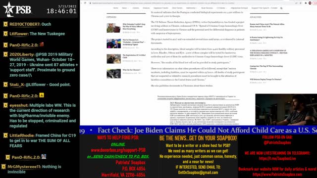 2022-03-11 17:00 EST - Freedom Rings: with Pamphlet Anon