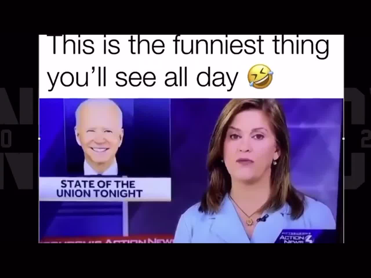 THE FUNNIEST THING YOU'LL SEE ALL DAY! #SOTU 😂