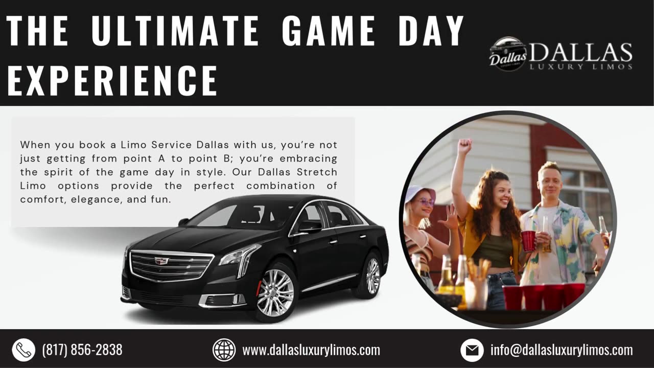 Cowboys Games Limo Service Your VIP Ride to AT&T Stadium