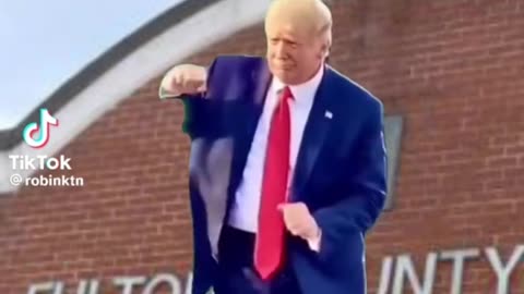 Dancing Donald Trump