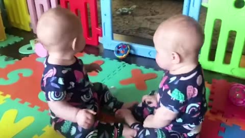 Funny Twins Babies Fighting Everyday - Hilarious Baby Videos