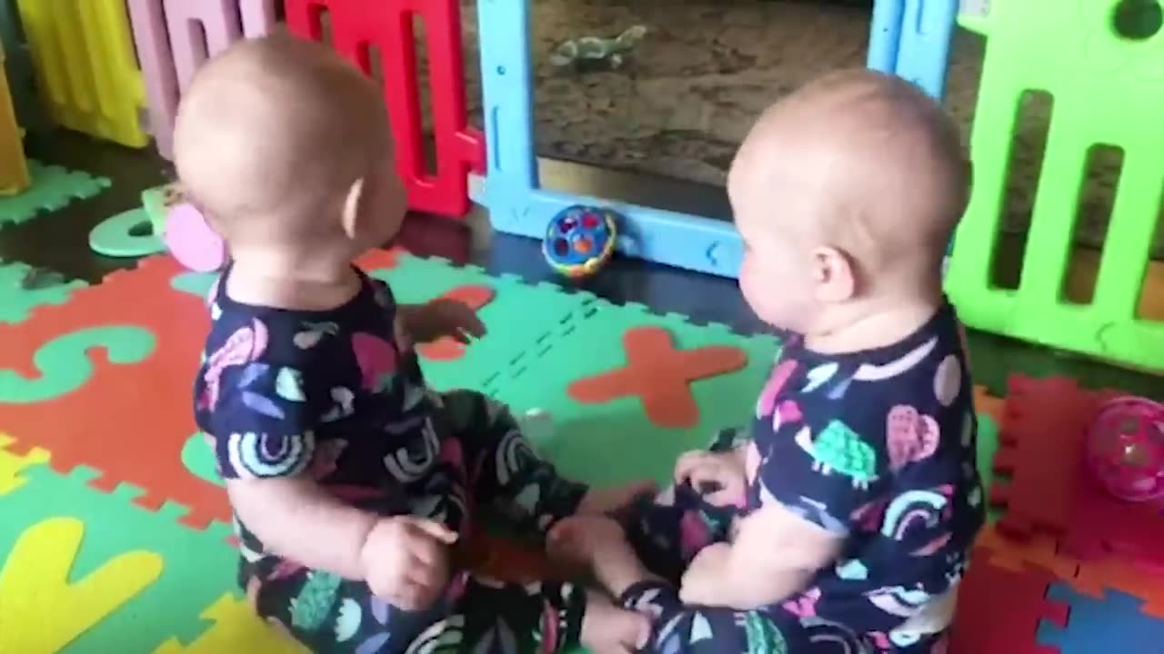 Funny Twins Babies Fighting Everyday - Hilarious Baby Videos