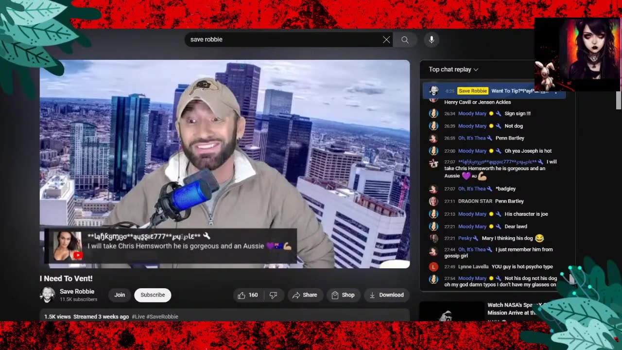 SAVE ROBBIE: LATE NIGHT TRIGGER STREAM