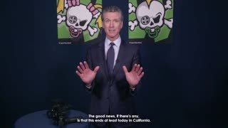 Newsom HUMILIATES himself with .22 rifle, breaks first rule of gun safety