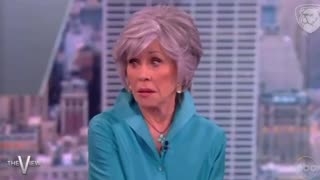 Jane Fonda talks about Murdering Pro-Life politicians to The View