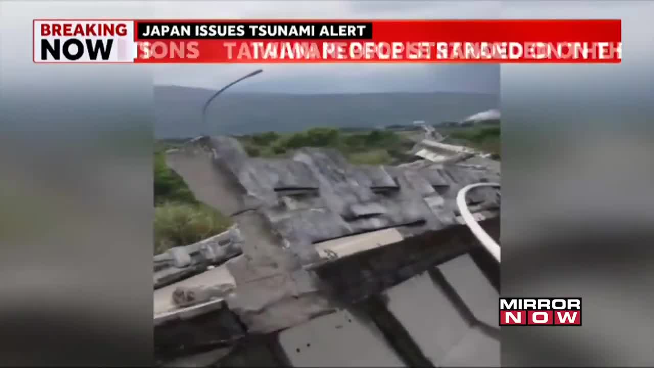 Strong earthquake strikes eastern Taiwan; Japan issues tsunami warning