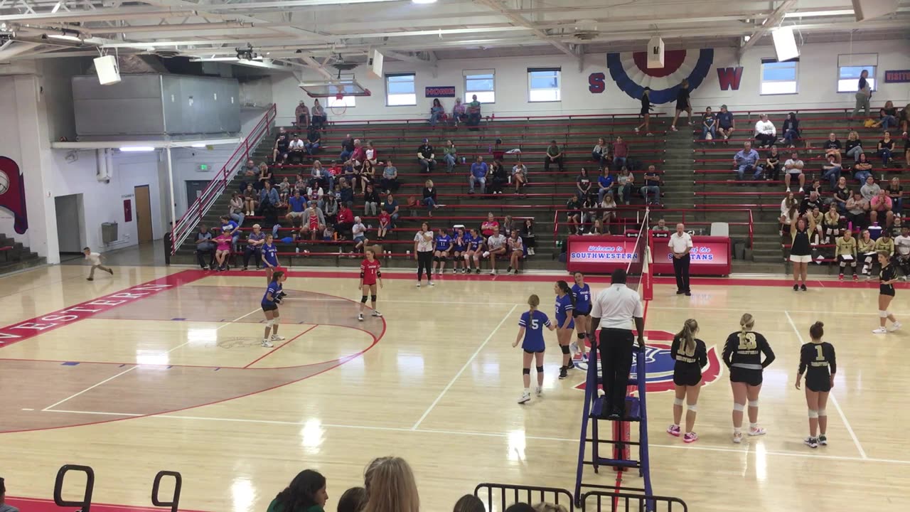 Southwestern vs Shelbyville JV Girls Vball Game 1 08-15-2023 Action Cam