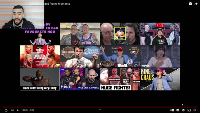 Reacting to Colby Covington